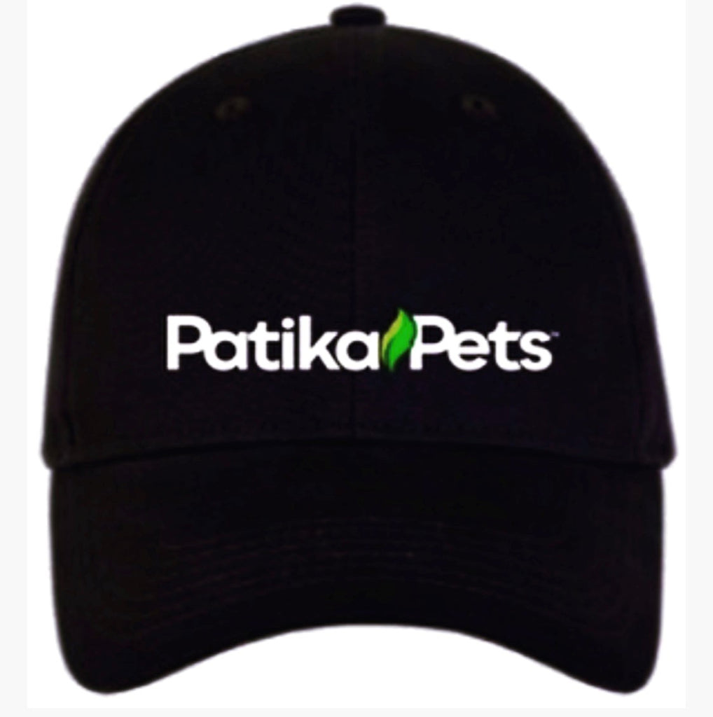 Patika Pets Cotton Stretch-fitted Black Cap